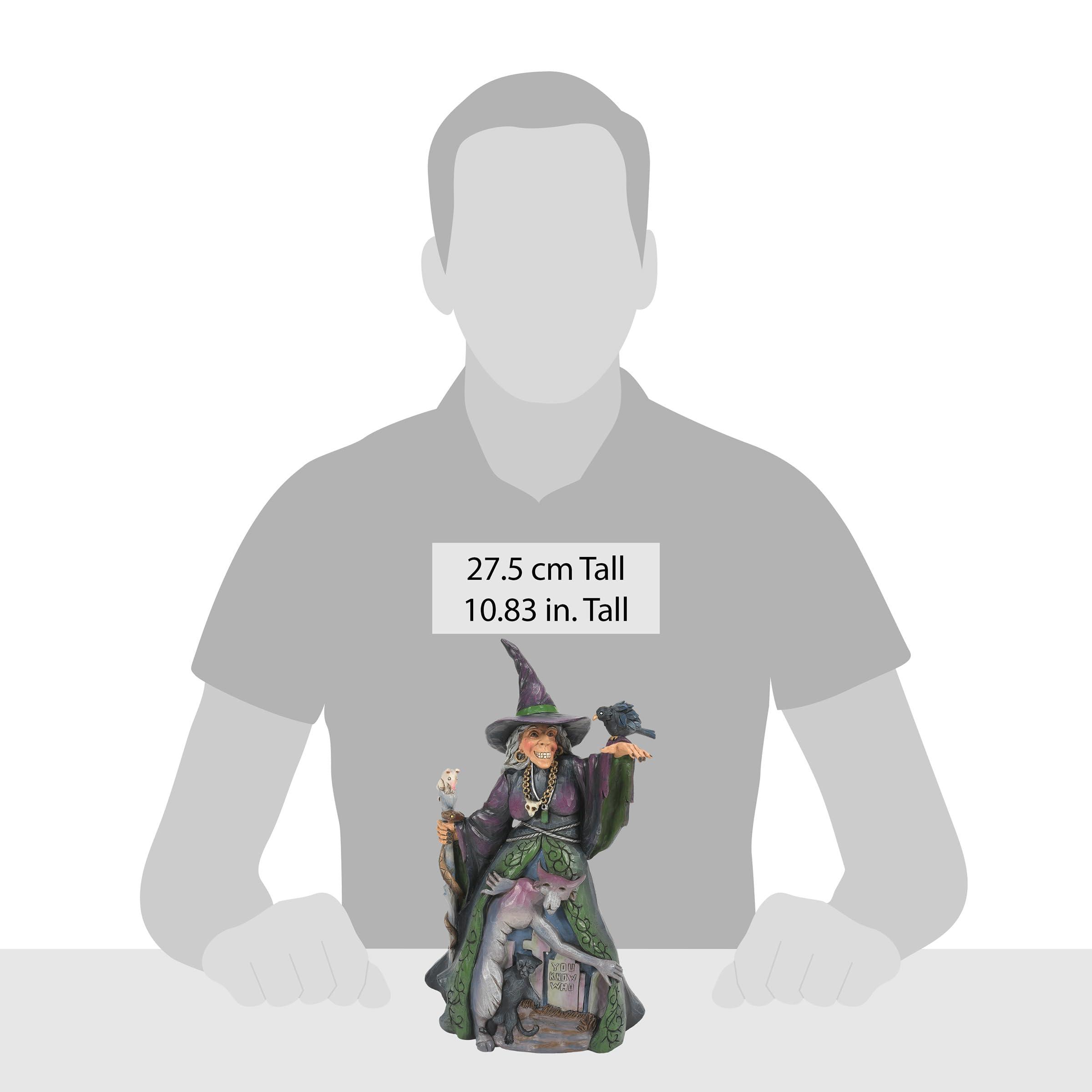 Amazon.com: Enesco Jim Shore Heartwood Creek Halloween Evil Witch